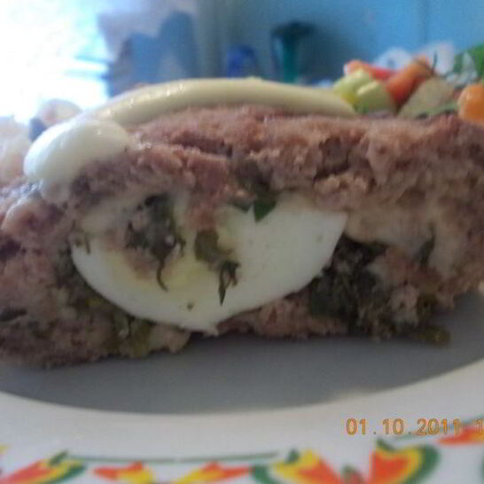 Рецепт мясного рулета