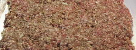 рулет из фарша с яйцом и сыром. Шаг 5