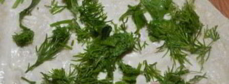 рулет из лаваша с грудкой. Шаг 5