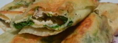 рулет из лаваша с грудкой. Шаг 7