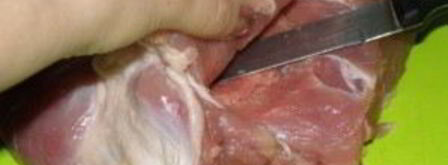 рулет из мяса в духовке. Шаг 6