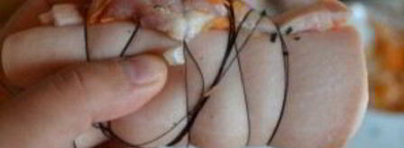 рулет из свиной шкурки. Шаг 10