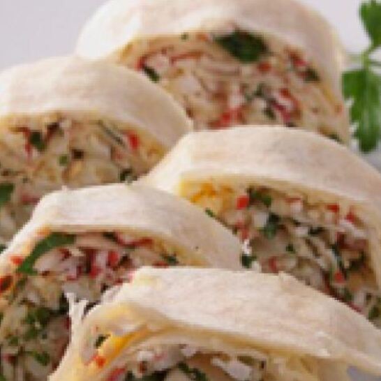 Рецепт рулета крабового