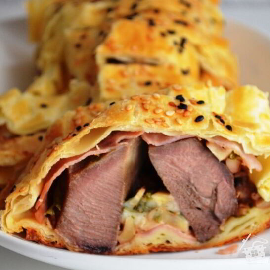 Рецепт рулета со свиным языком