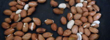 рулетики из баклажанов с арахисовой пастой. Шаг 3