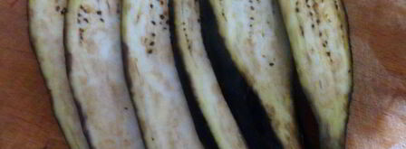 рулетики из баклажанов с арахисовой пастой. Шаг 4