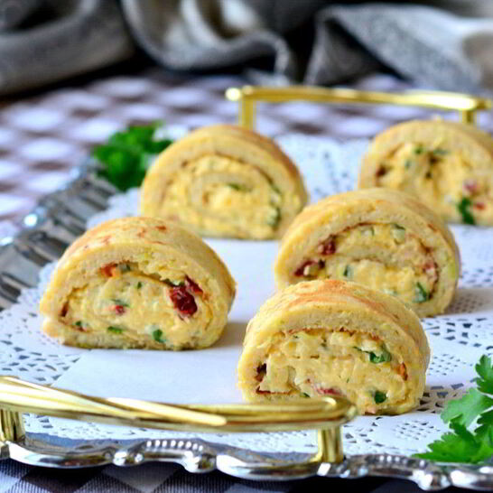 Рецепт рулетиков из кабачка