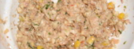 рулетики слоеные с тунцом. Шаг 4