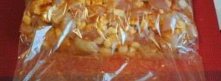 сногсшибательный куриный рулет мраморный. Шаг 7