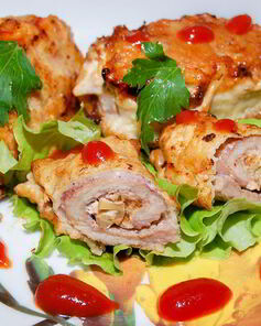 Свиные рулетики Пальчики оближешь