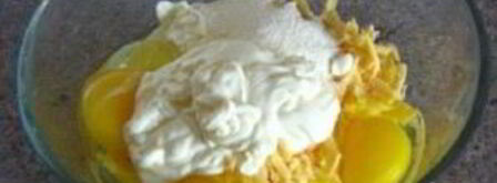 сырный рулет с фаршем. Шаг 3