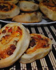 Закусочный рулет Мозаика