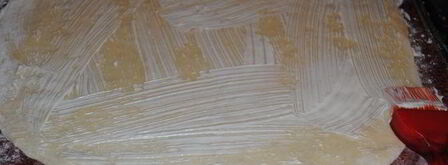 закусочный рулет мозаика. Шаг 6