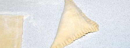 самса из готового слоеного теста. Шаг 6