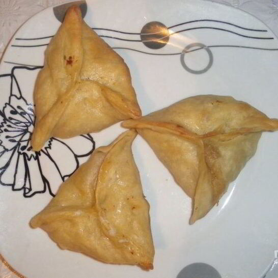 Рецепт самсы из пресного теста