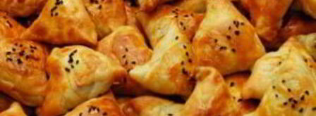 самса из слоеного теста с мясом. Шаг 7