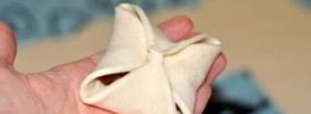 самса из слоеного теста. Шаг 5