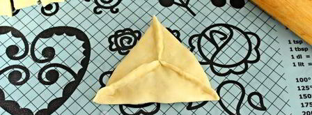 самса на сметанном тесте. Шаг 11