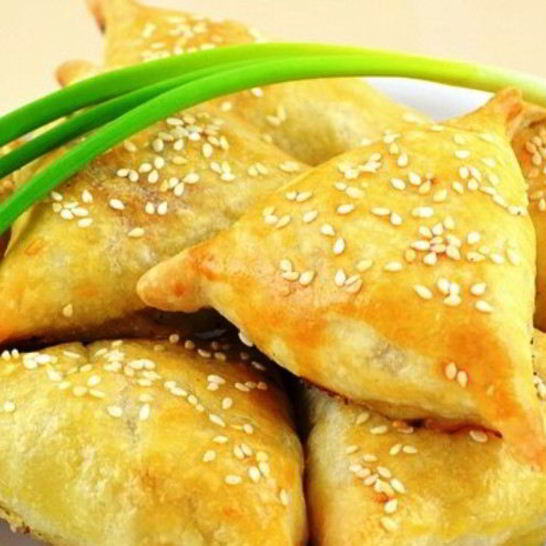 Рецепт самсы с курицей и грибами