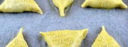 самса с курицей и грибами. Шаг 6