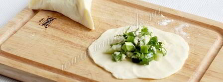 самса с сыром. Шаг 8