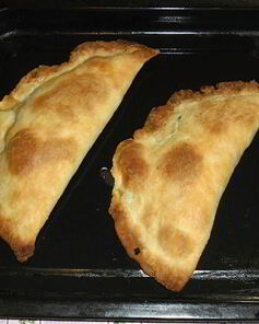 Самса с зеленью