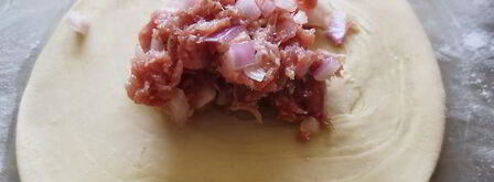 слоеная узбекская самса. Шаг 17