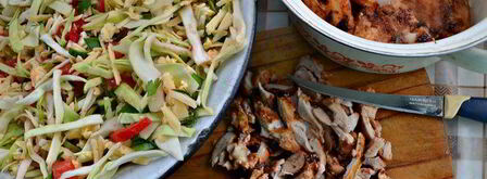 дачная шаурма на гриле. Шаг 7