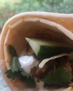 Домашняя шаурма из курицы