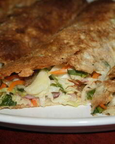 Домашняя шаурма с дымком