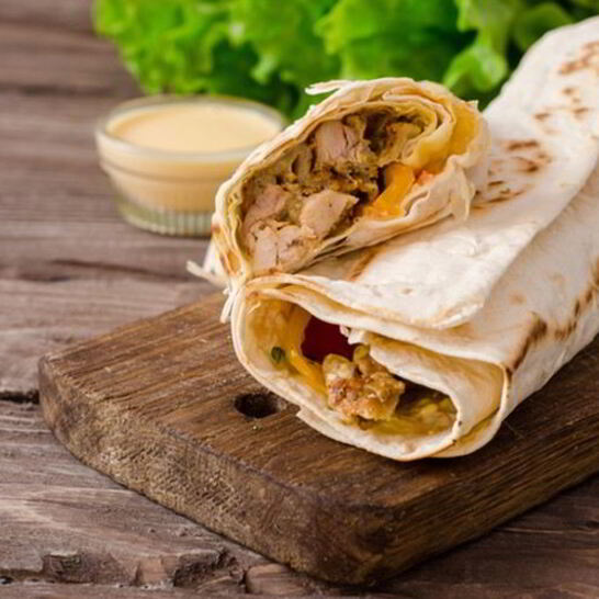 Рецепт домашней шаурмы с курицей карри