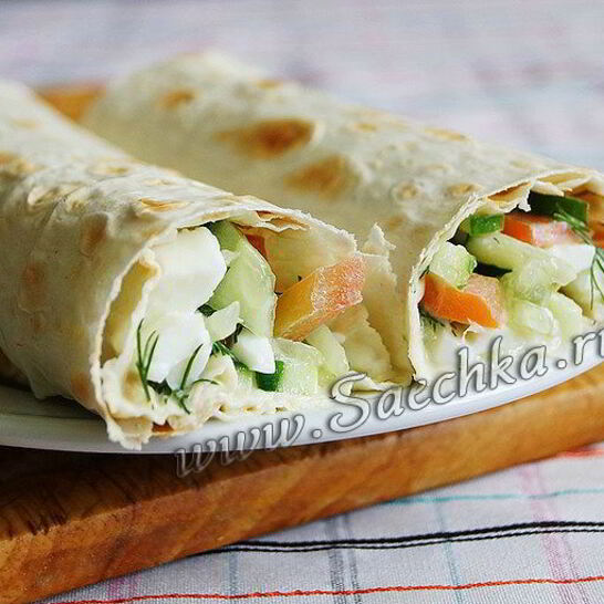 Рецепт домашней шавермы