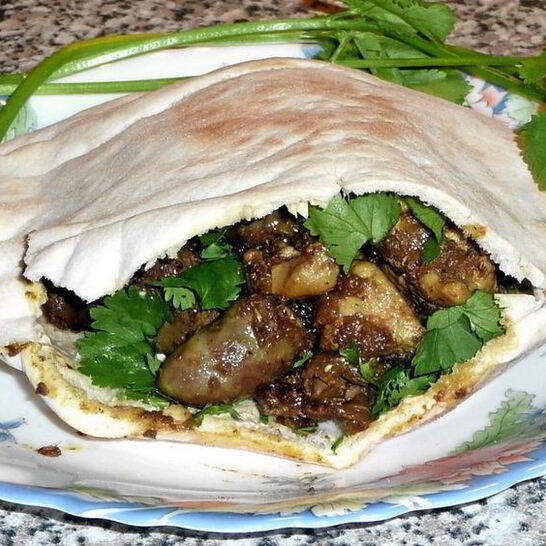 Рецепт израильской шаурмы