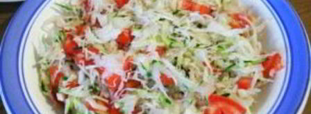 шаурма с копченой курицей. Шаг 3