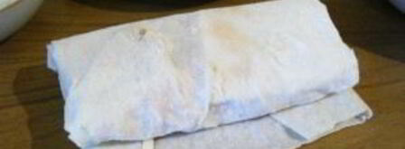 шаурма с копченой курицей. Шаг 10