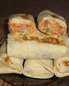 Шаурма с крабовыми палочками