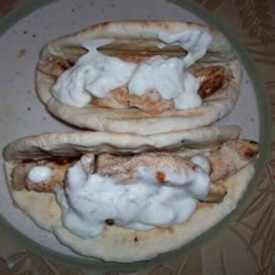 Рецепт шаурмы с курицей и соусом тахини