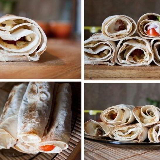 Рецепт вегетарианской шаурмы