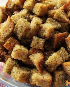 Хлебные сухарики