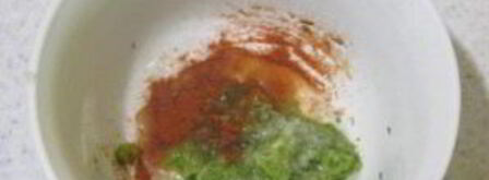 луковые сухарики к салатам и супам. Шаг 4