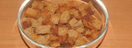 сухарики из черного хлеба в духовке. Шаг 4