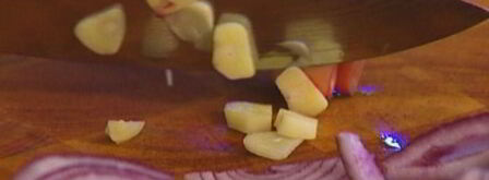 сухарики с грибной начинкой, сыром и зеленью. Шаг 5