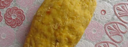 тыквенные сухарики с изюмом. Шаг 6