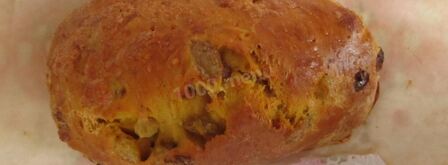 тыквенные сухарики с изюмом. Шаг 8