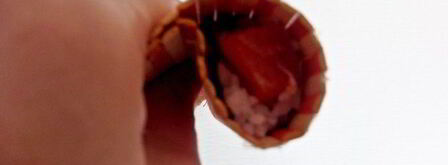 двойной суши-ролл инь-янь. Шаг 4