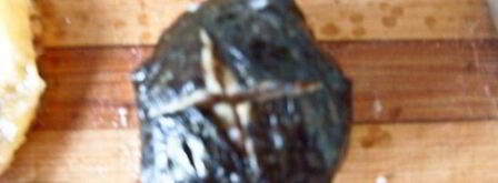 дзакуро-суши — японского омлета. Шаг 7