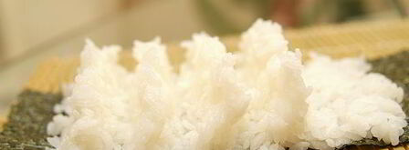 кадзари-суши цветок. Шаг 9