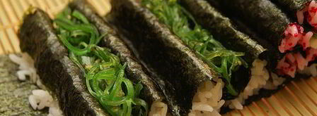 кадзари-суши цветок. Шаг 12