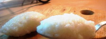 нигири-суши с лососем. Шаг 3