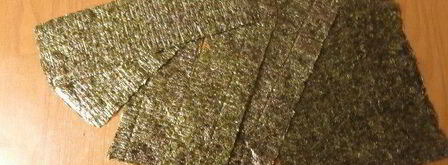 суши листья. Шаг 4